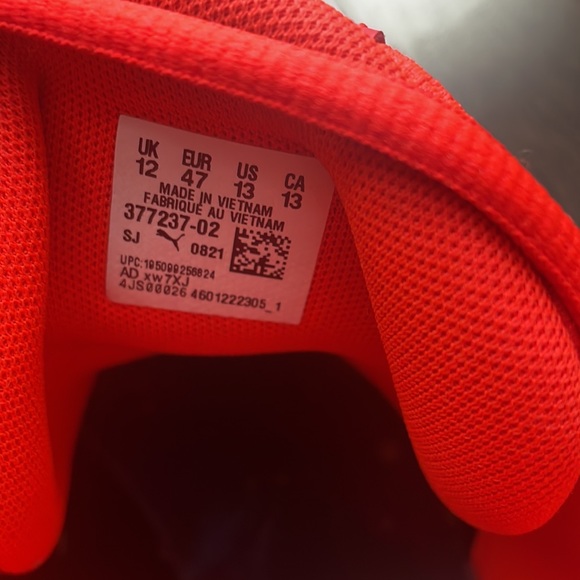 PUMA x LAMELO BALL MB.01 Men's Basketball Shoes “Red Blast” - “Fiery red” - Picture 7 of 11